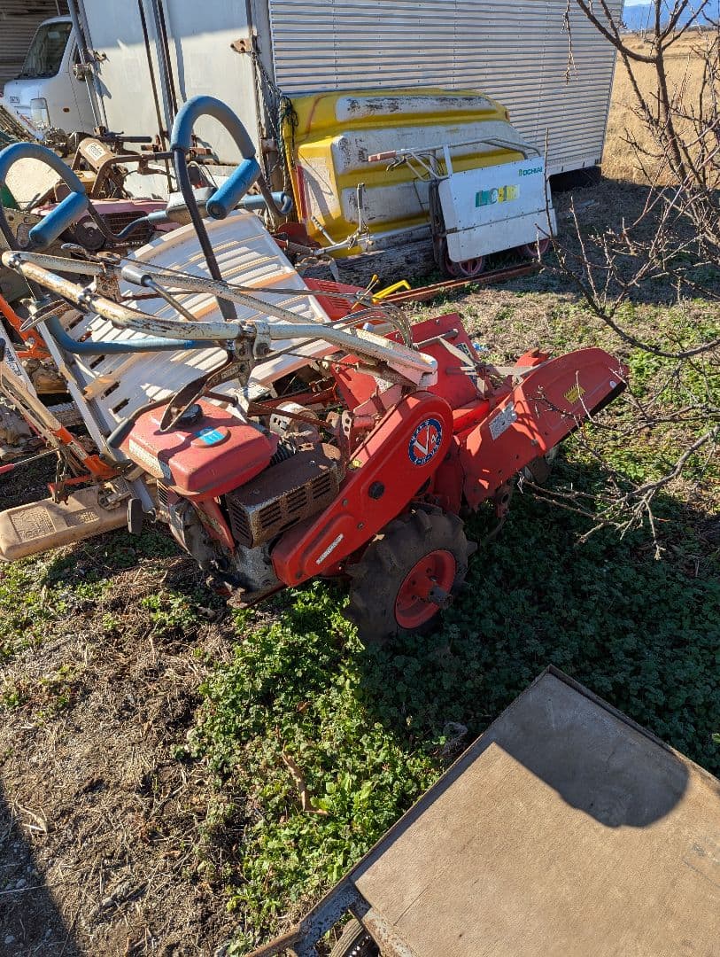 管理機　畝立て機　マメトラ　直接渡し限定