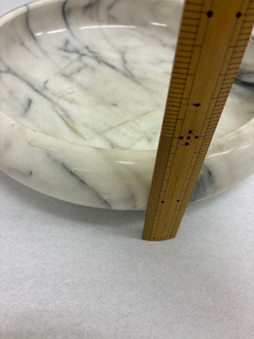 FINE MARBLE 円形　水盤　花器