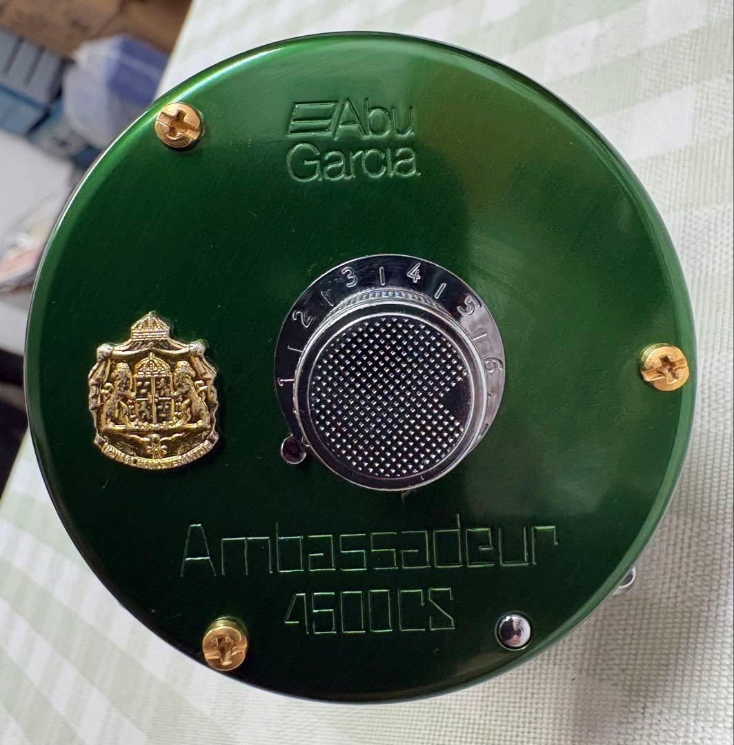 アブガルシア アンバサダー 4500CS グリーン カスタム AbuGarcia