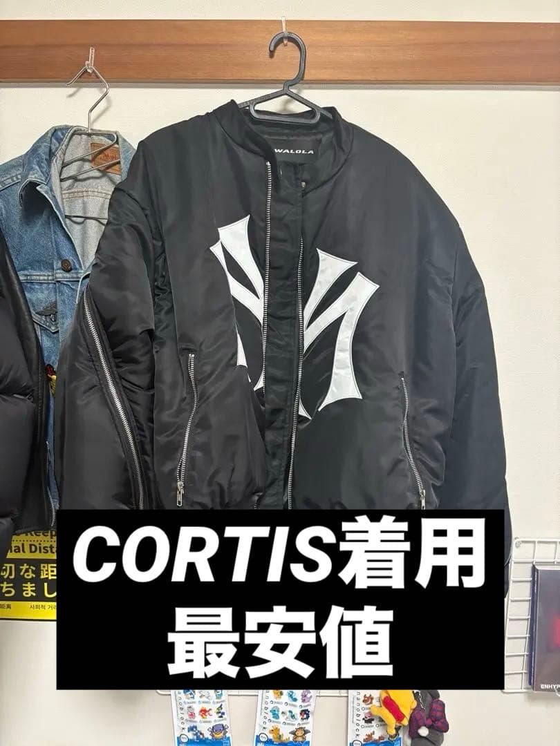 MOWALOLA MY CITY BOMBER MA-1フライトジャケット L