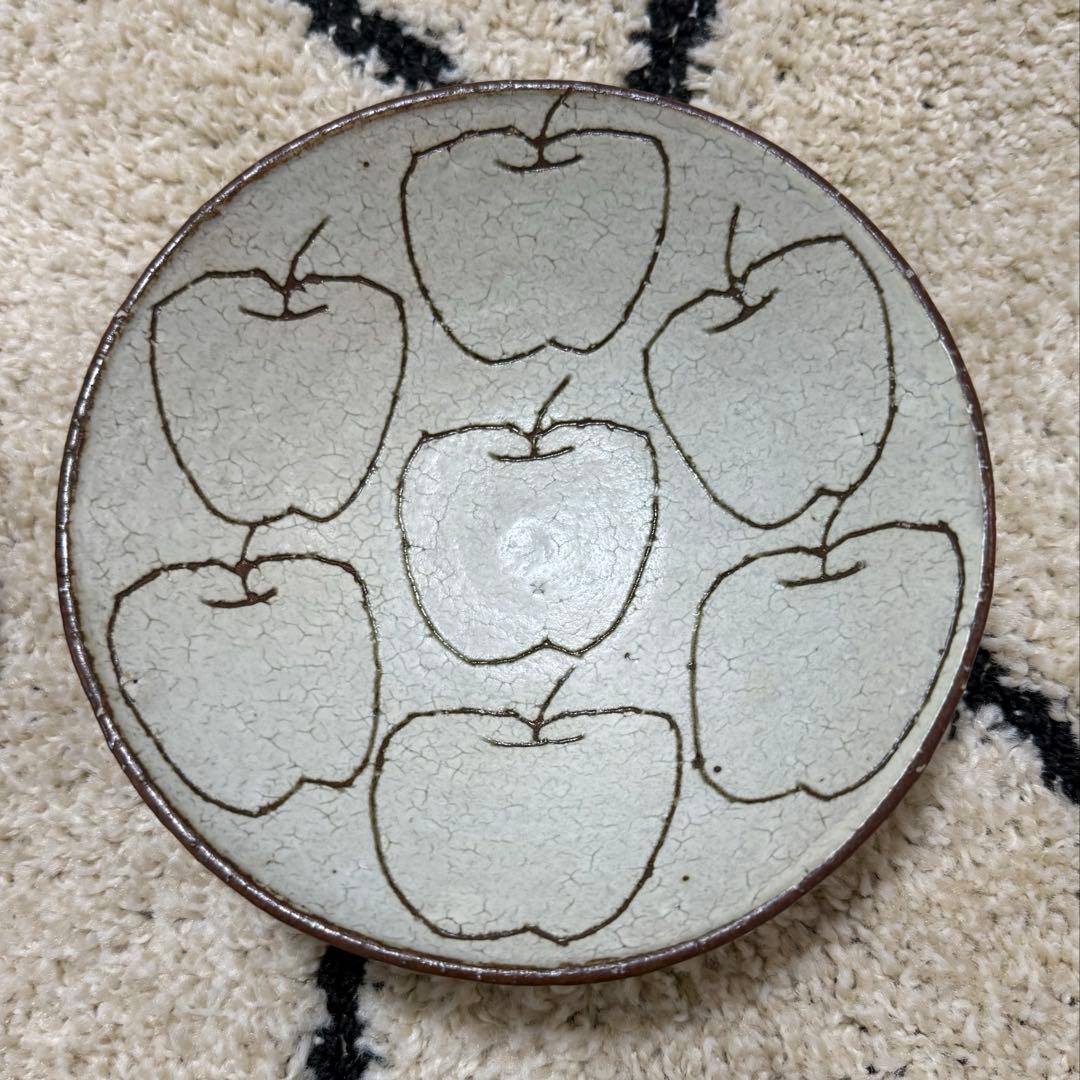 Misaki様　楠田純子　りんご　林檎鉢　6寸　1枚