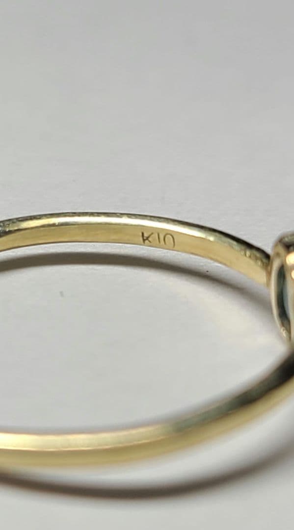 素晴らしい青ネオン★ブラジルバターリャパライバトルマリンリング10金★