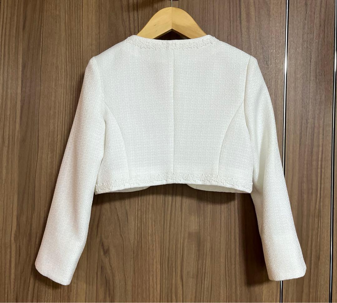 【エニィファム】　入学式・卒園式　フォーマルワンピース　ボレロ　ブラウス　120