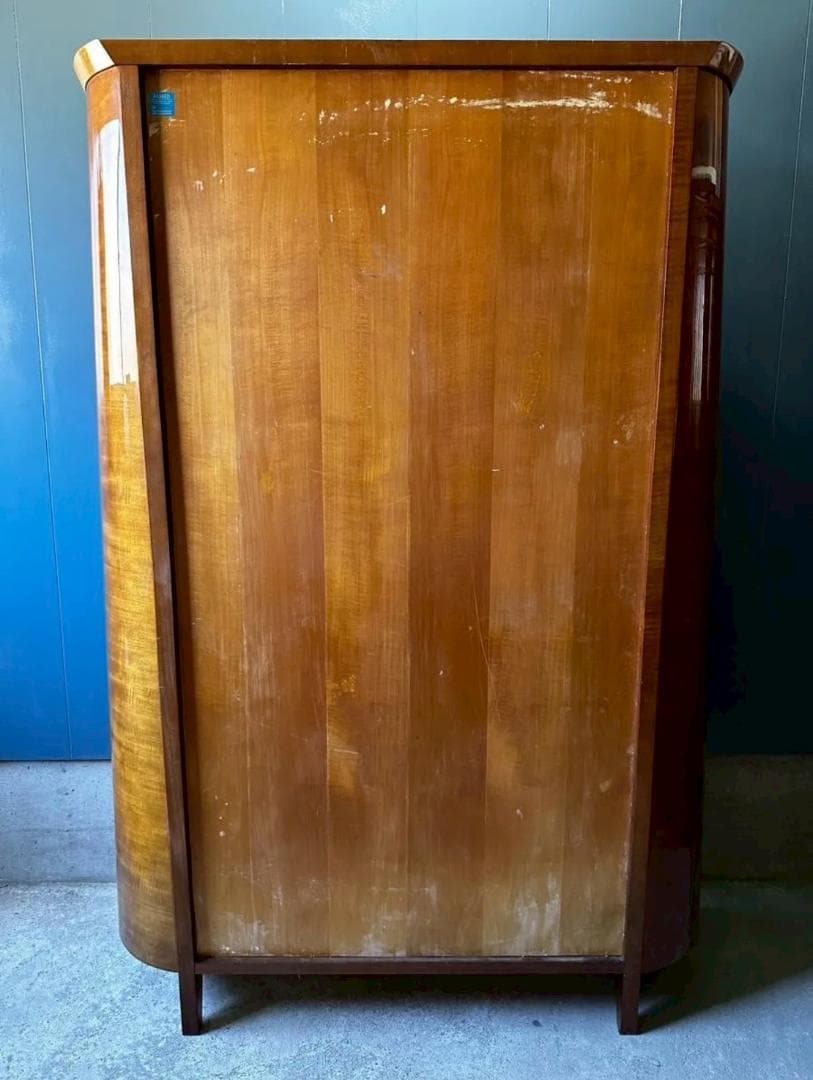 『メーカー不明』バーズアイメープル キャビネット オープンシェルフ RWcab4