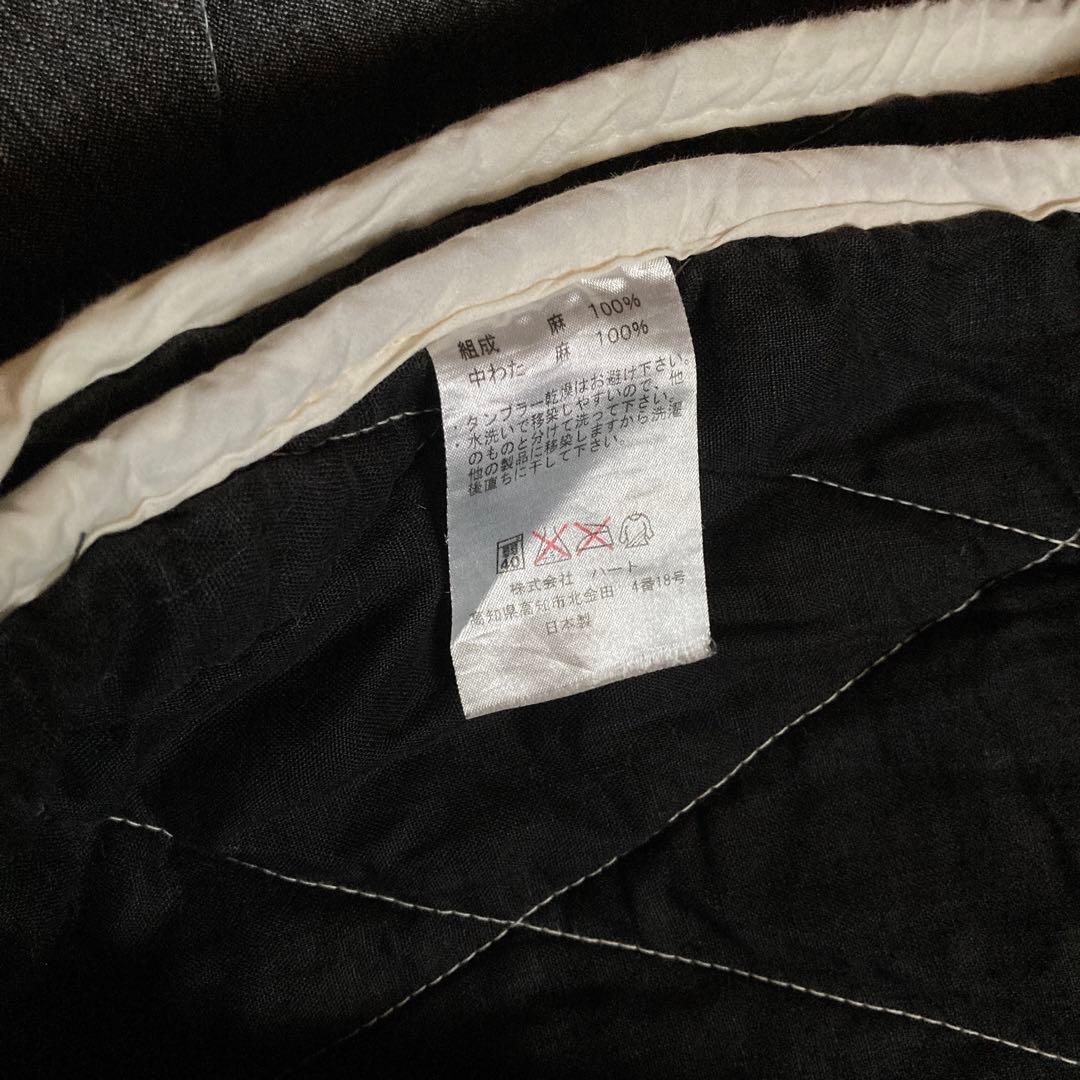 CCさま　sm2 ダウンベスト　小豆色　ダスティピンク　本麻敷パッド黒