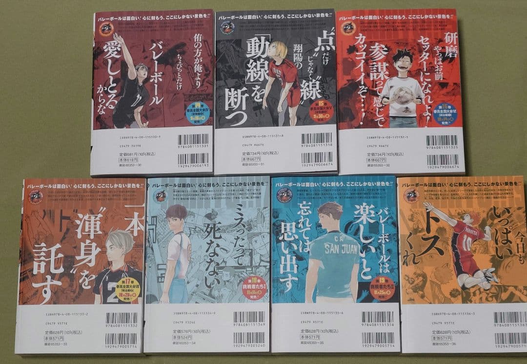 ハイキュー リミックス版 全巻セット