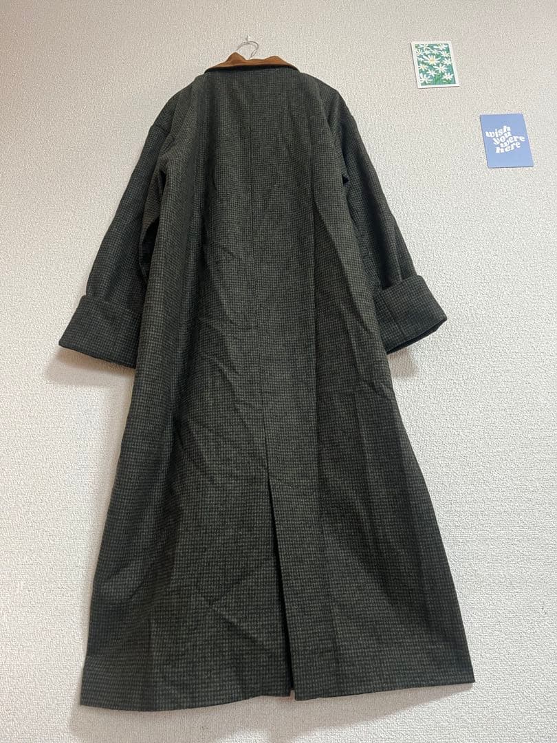 新品☆タグ付き☆ i_am corduroycollar check coat