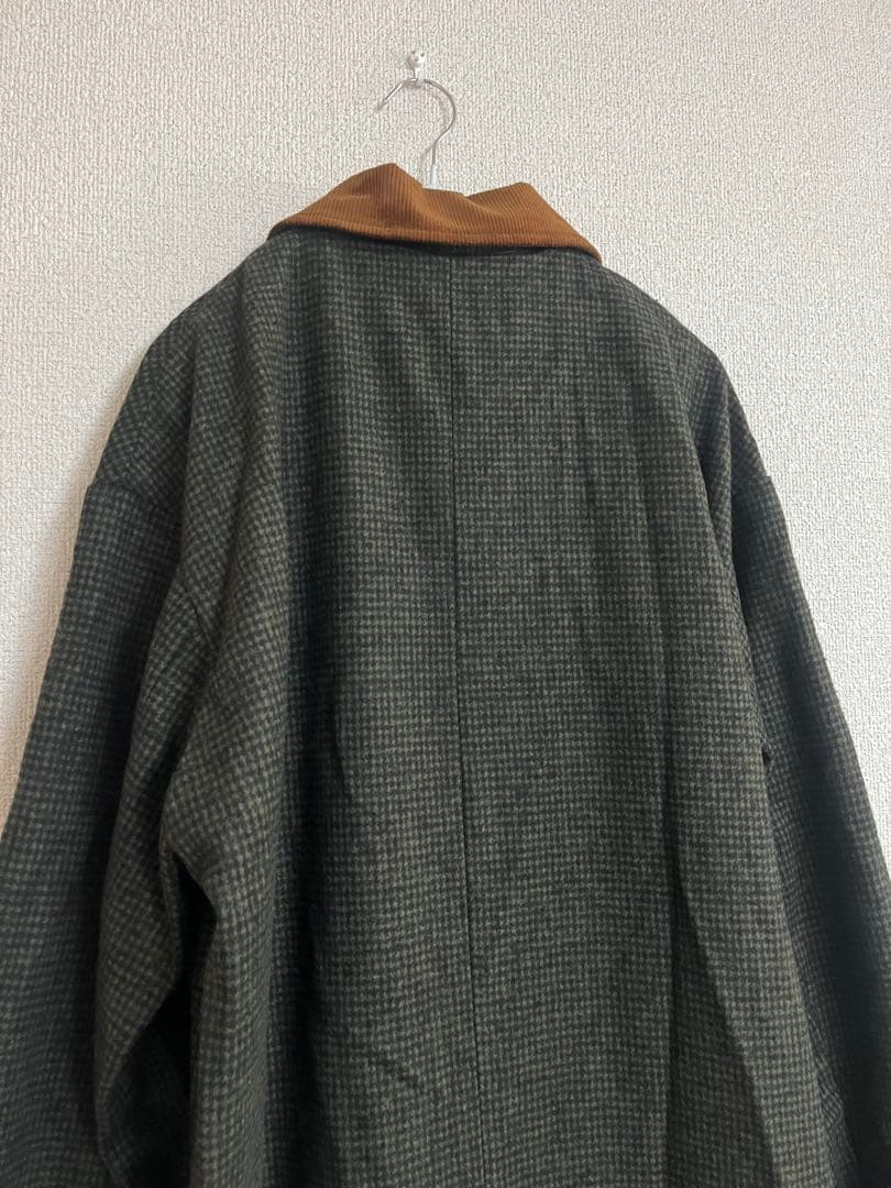 新品☆タグ付き☆ i_am corduroycollar check coat