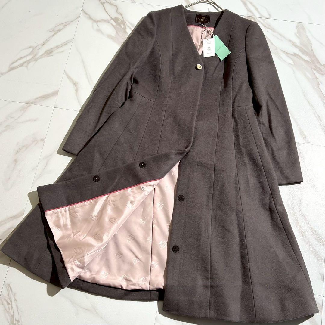 新品未使用タグ付き 2024AW トッカ PEARL ROCK ロングコート 0