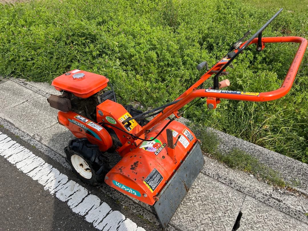 宮崎　クボタ 管理機　TR50 耕運機 畝立て 4.2馬力 デフロック 動画あり