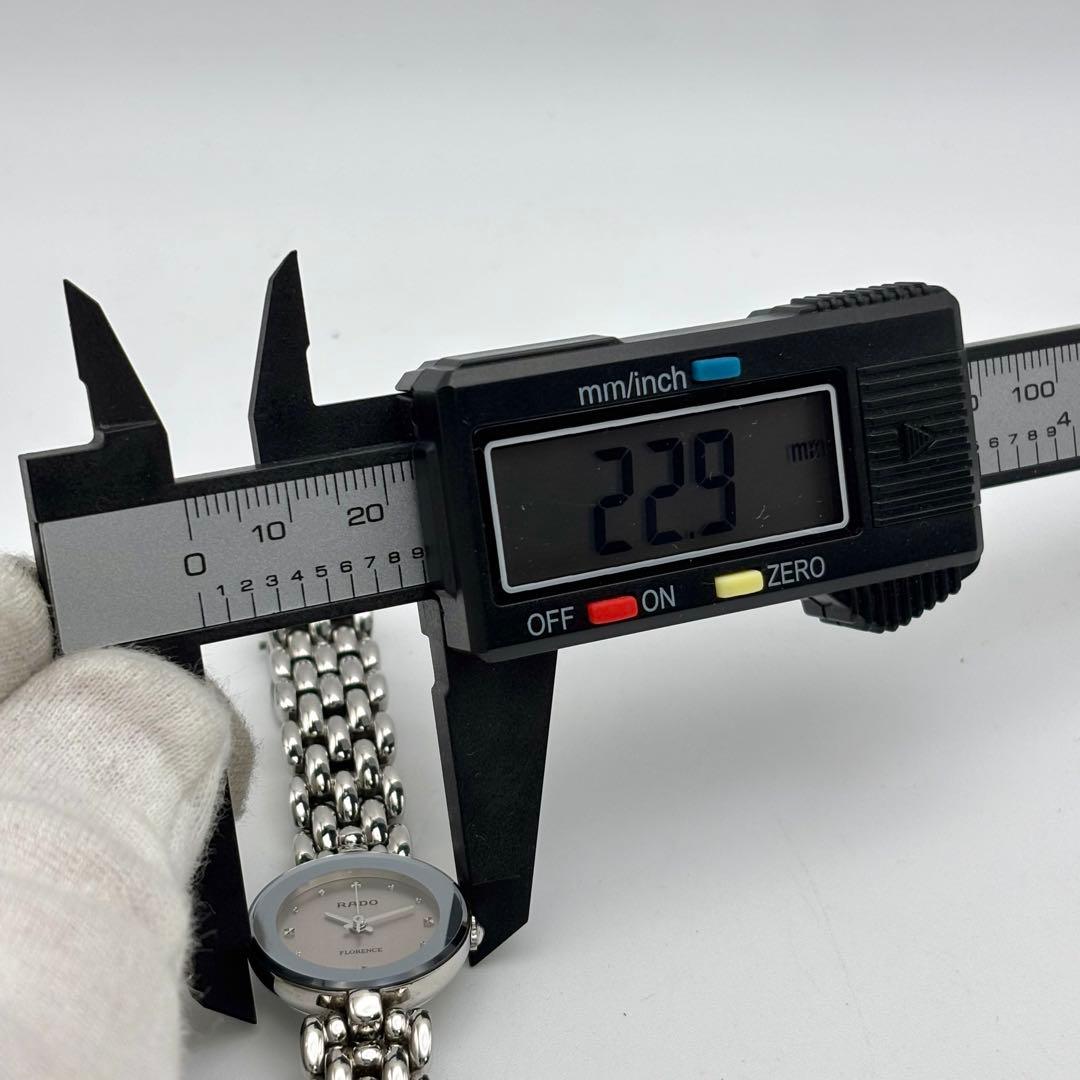 RADO FLORENCE ラドー フローレンス デイト シルバー 腕時計