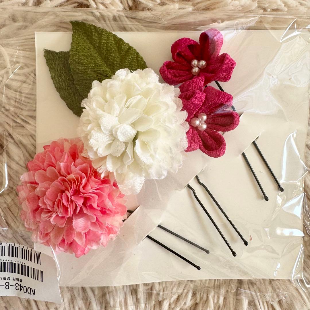 美品　キャサリンコテージ 卒業式　袴　肌襦袢　髪飾り　165 紺