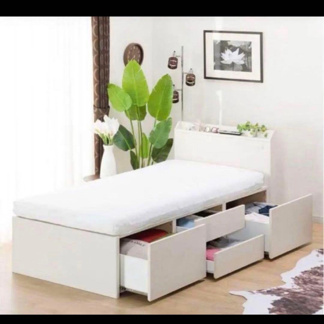 ニトリ シングルベッドフレーム マットレスセット