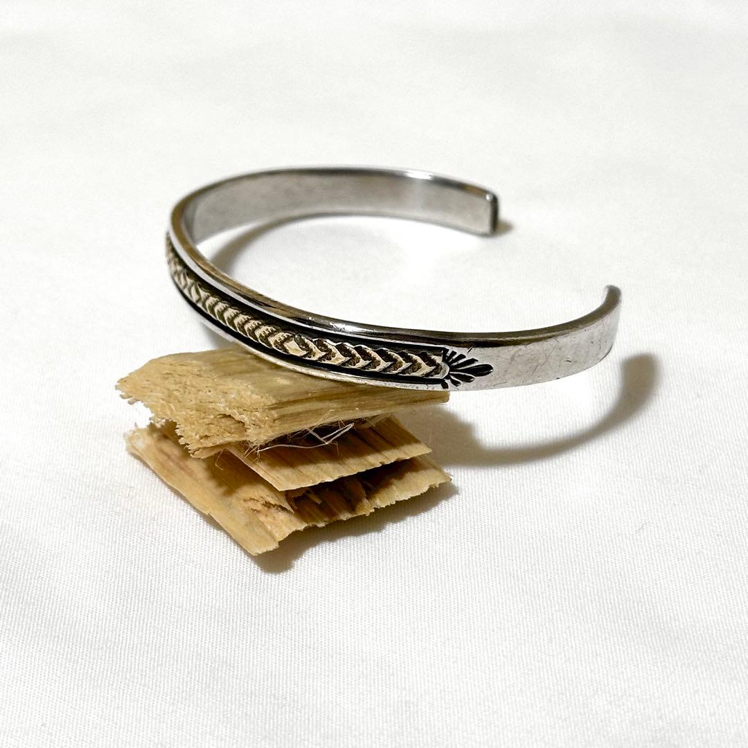 ブルースモーガン 14K ゴールド シルバー バングル