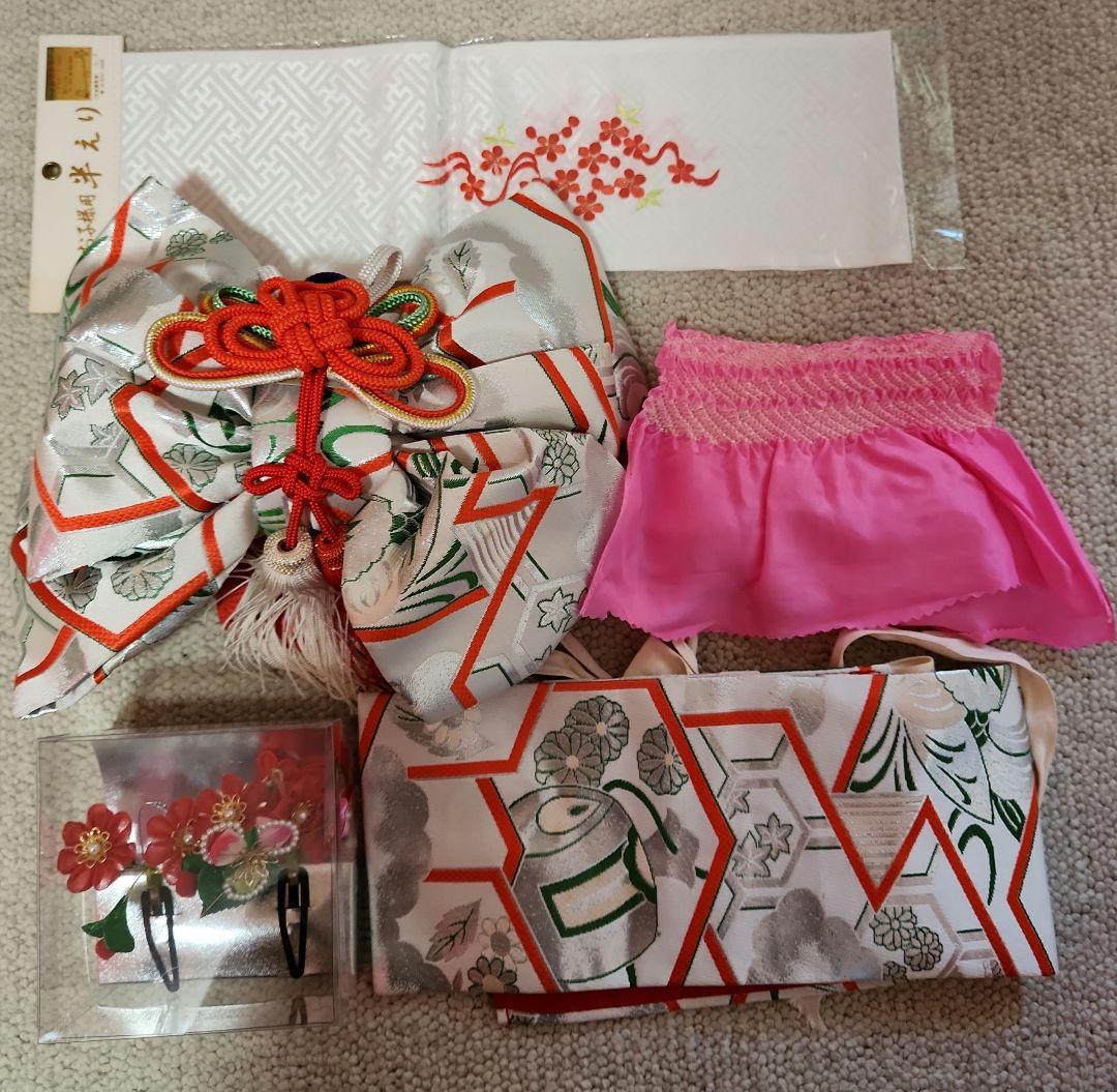 七五三用着物フルセット七歳女子ピンク