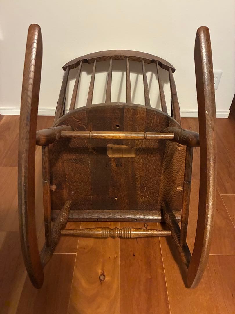 ヒ*デ様 木製 ロッキングチェア　中古