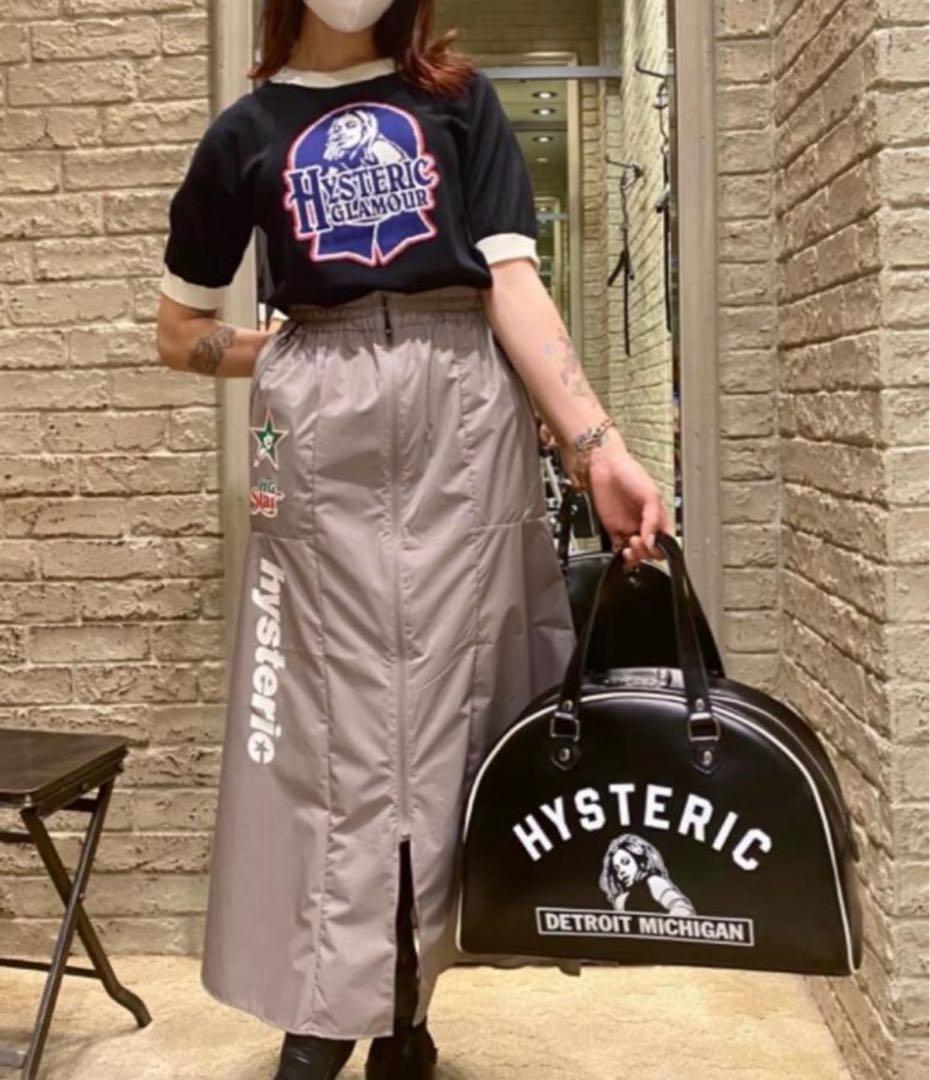 ヒステリックグラマー ボストンバッグ ブラック