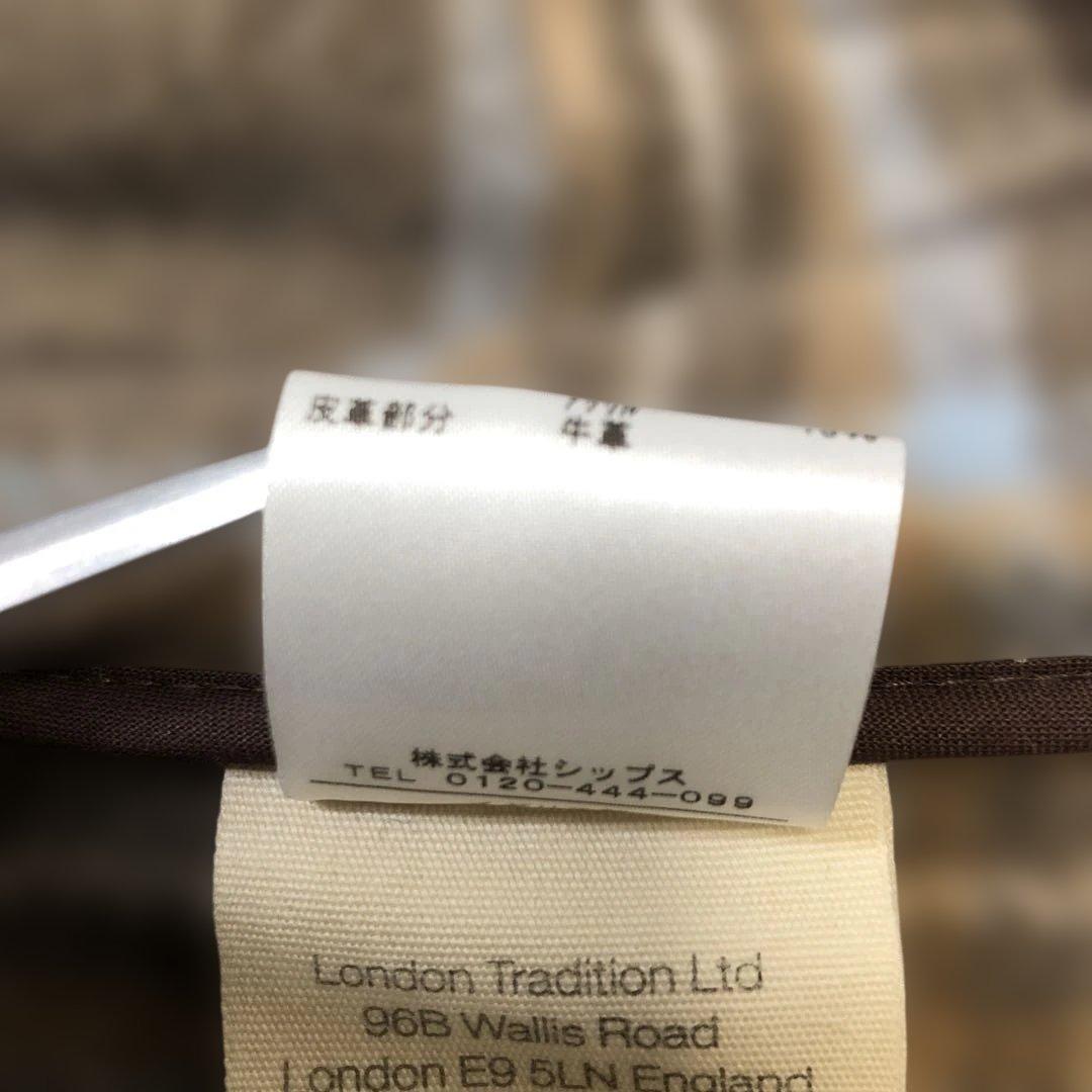 【美品】英国製 ロンドントラディッション×シップス ダッフルコート M ロング丈