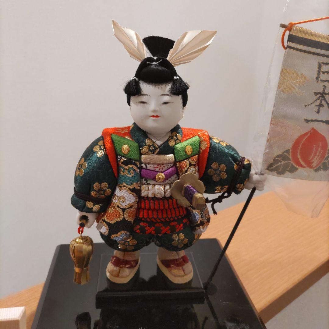 五月人形　桃太郎　原米洲