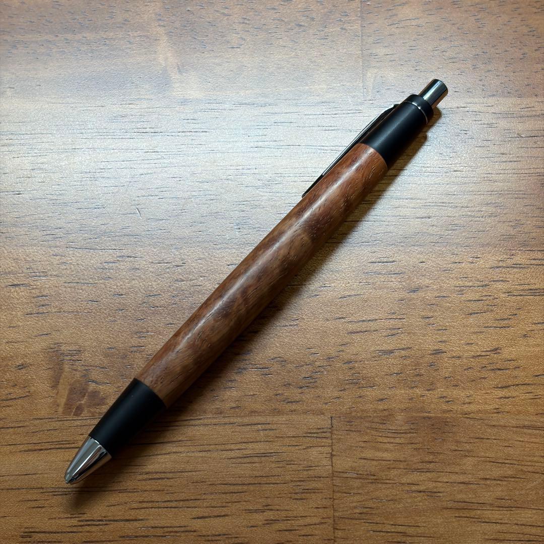 野原工芸　シャープペンシル　本花梨虎木