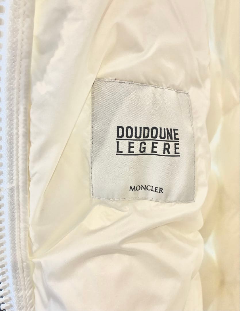 MONCLER モンクレール ロングダウンジャケット 白