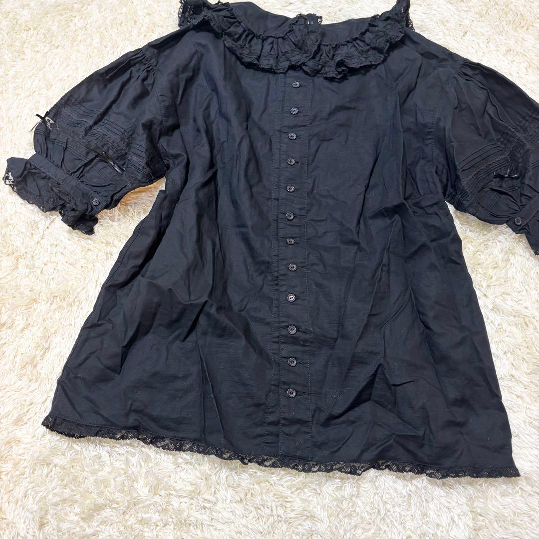 2点おまとめ♡ピンクハウス リボンたっぷりブラウス/チェック柄ブラウス