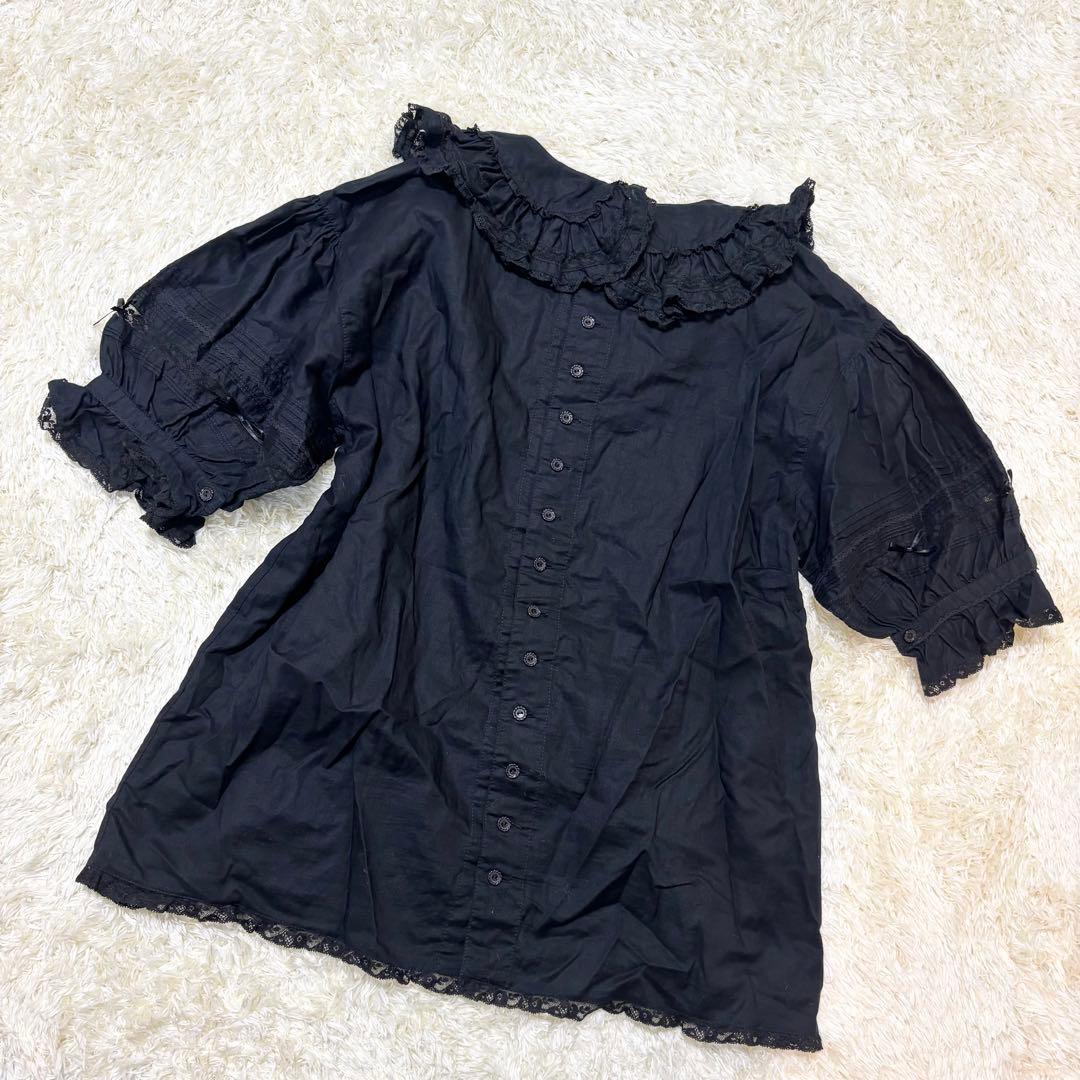 2点おまとめ♡ピンクハウス リボンたっぷりブラウス/チェック柄ブラウス