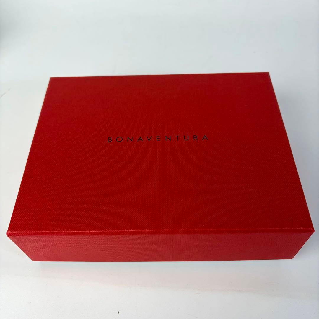 ☺︎ ボナベンチュラ　ベルテッド バイフォールド ウォレット折財布箱付き