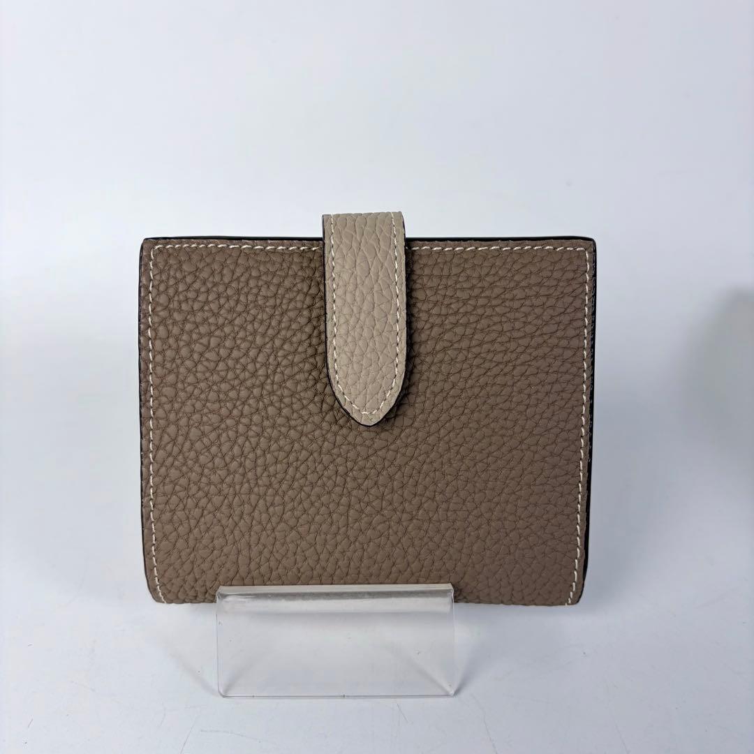 ☺︎ ボナベンチュラ　ベルテッド バイフォールド ウォレット折財布箱付き