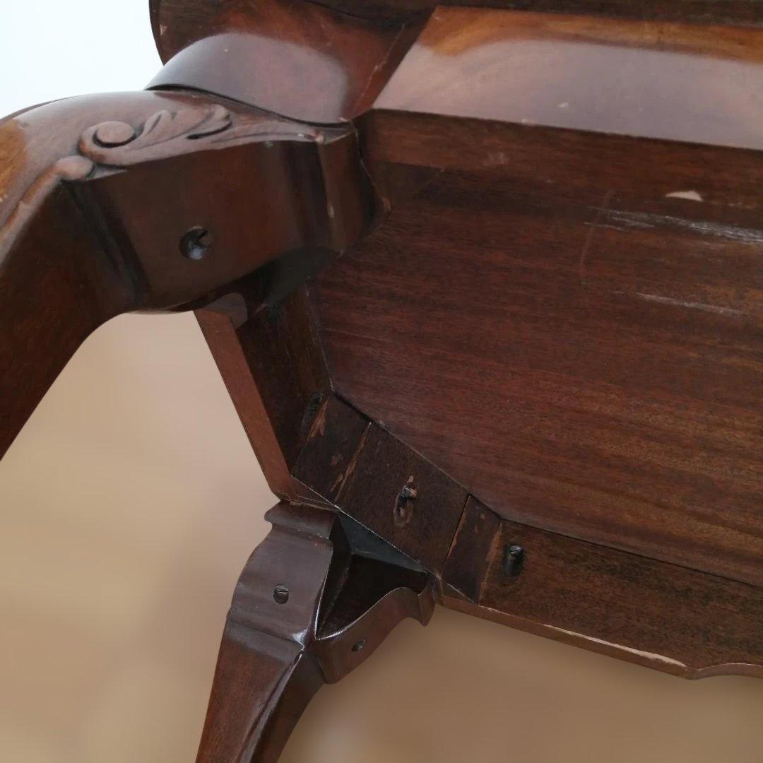 猫脚 アンティーク ヴィンテージ コーヒーテーブル ローテーブル 座卓