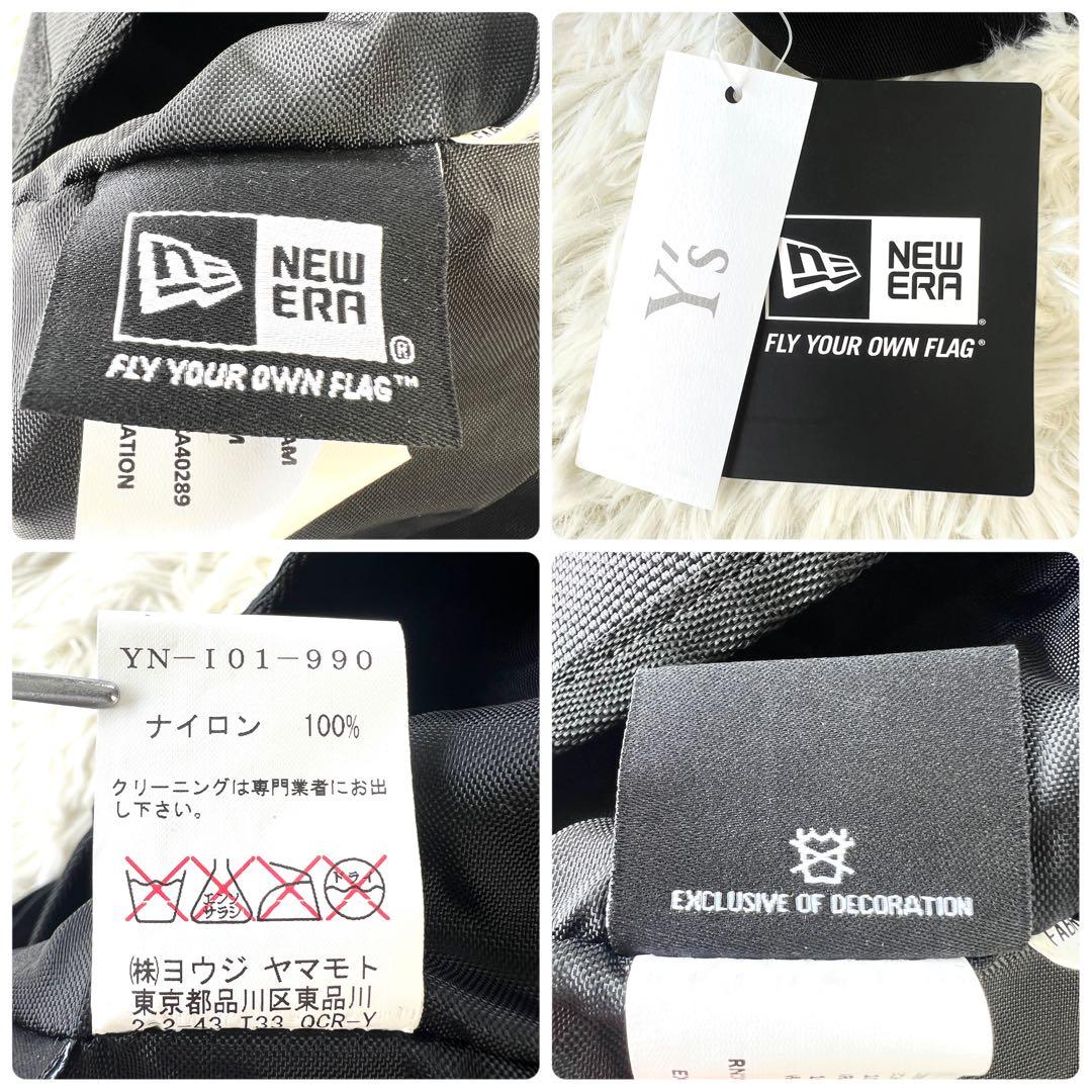 タグ付 未使用Y's NEW ERA messenger bag BLACK