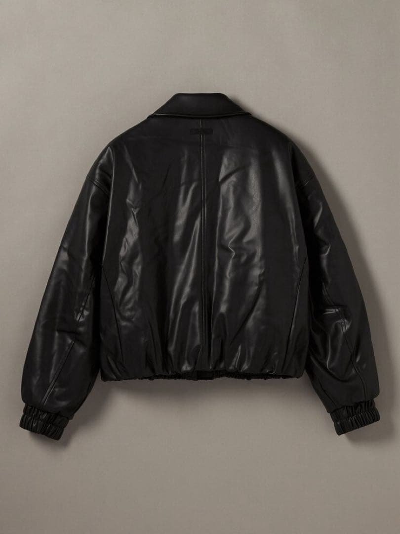 【BTSジョングク着用】 フェイクレザーボンバージャケット