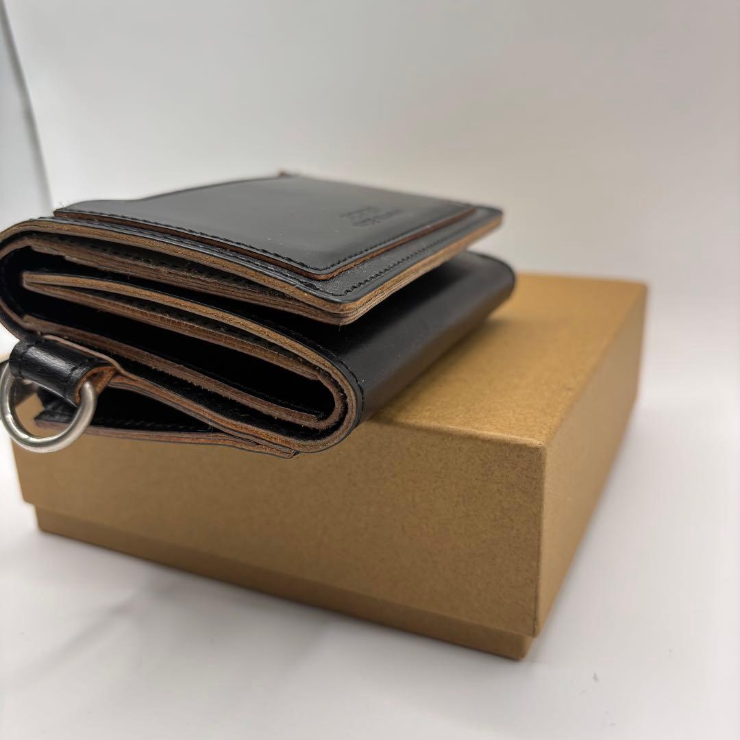 付属品　PORTER DUKE WALLET 三つ折り財布　ブラック　レザー
