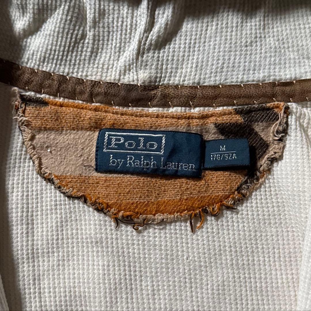 90s Polo by Ralph Lauren ビッグポニー ジップパーカーM