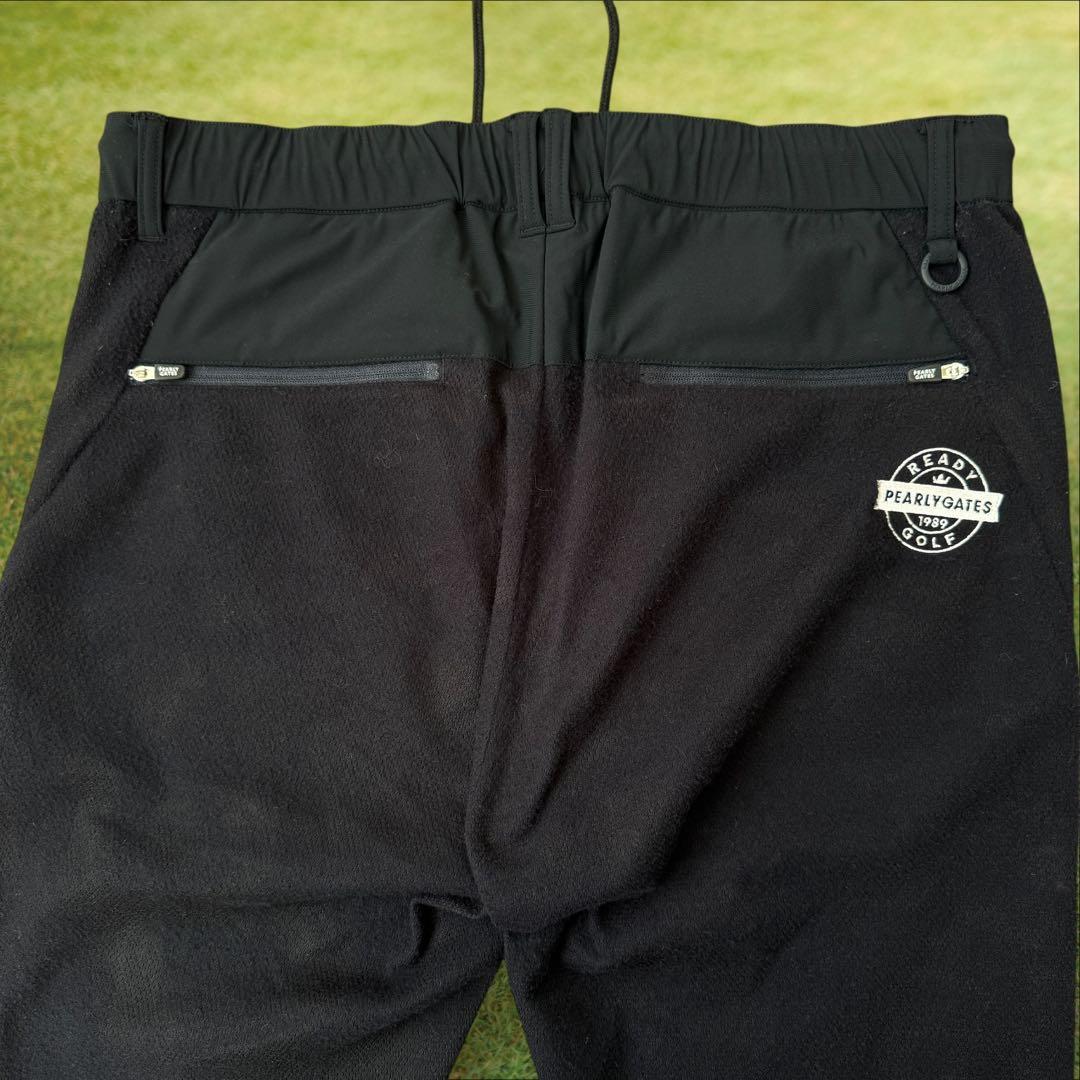 秋冬　起毛素材　パーリーゲイツ　パンツ　L〜XL相当　紺　ネイビー　黒　6