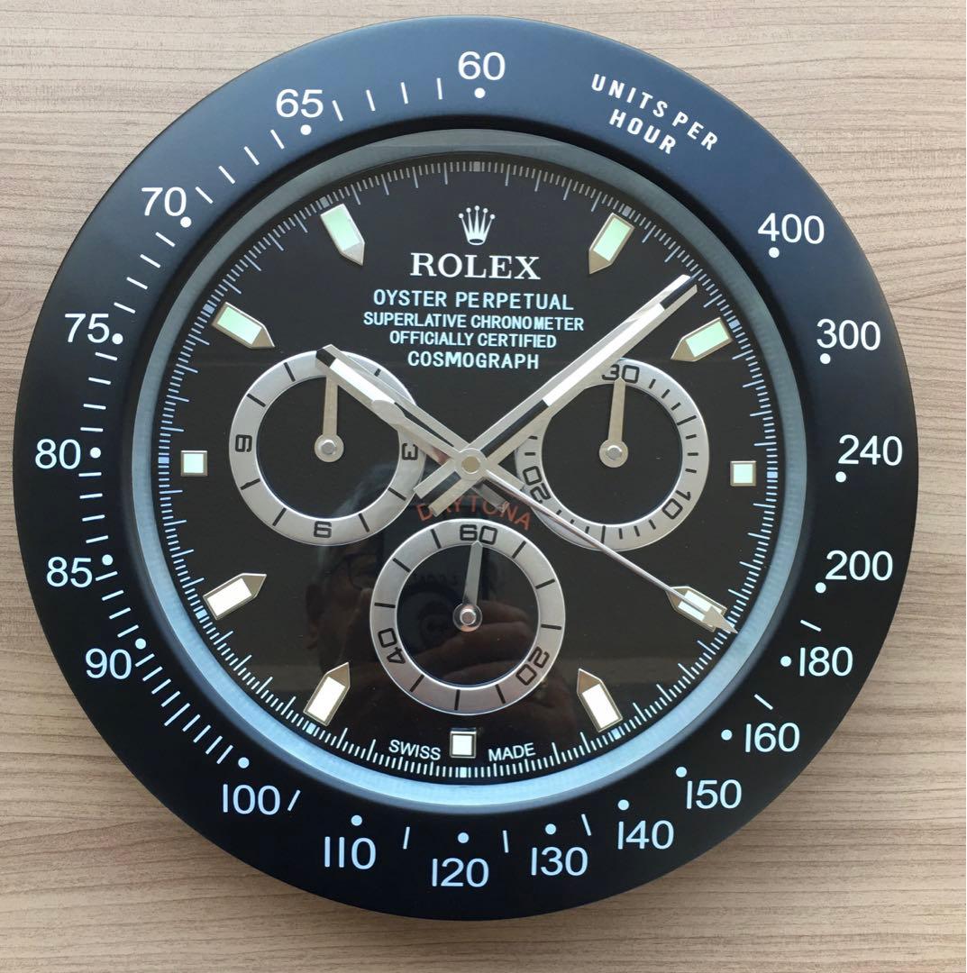 価格訂正　海外販促品 ROLEX コスモグラフ　デイトナ　大型掛け時計