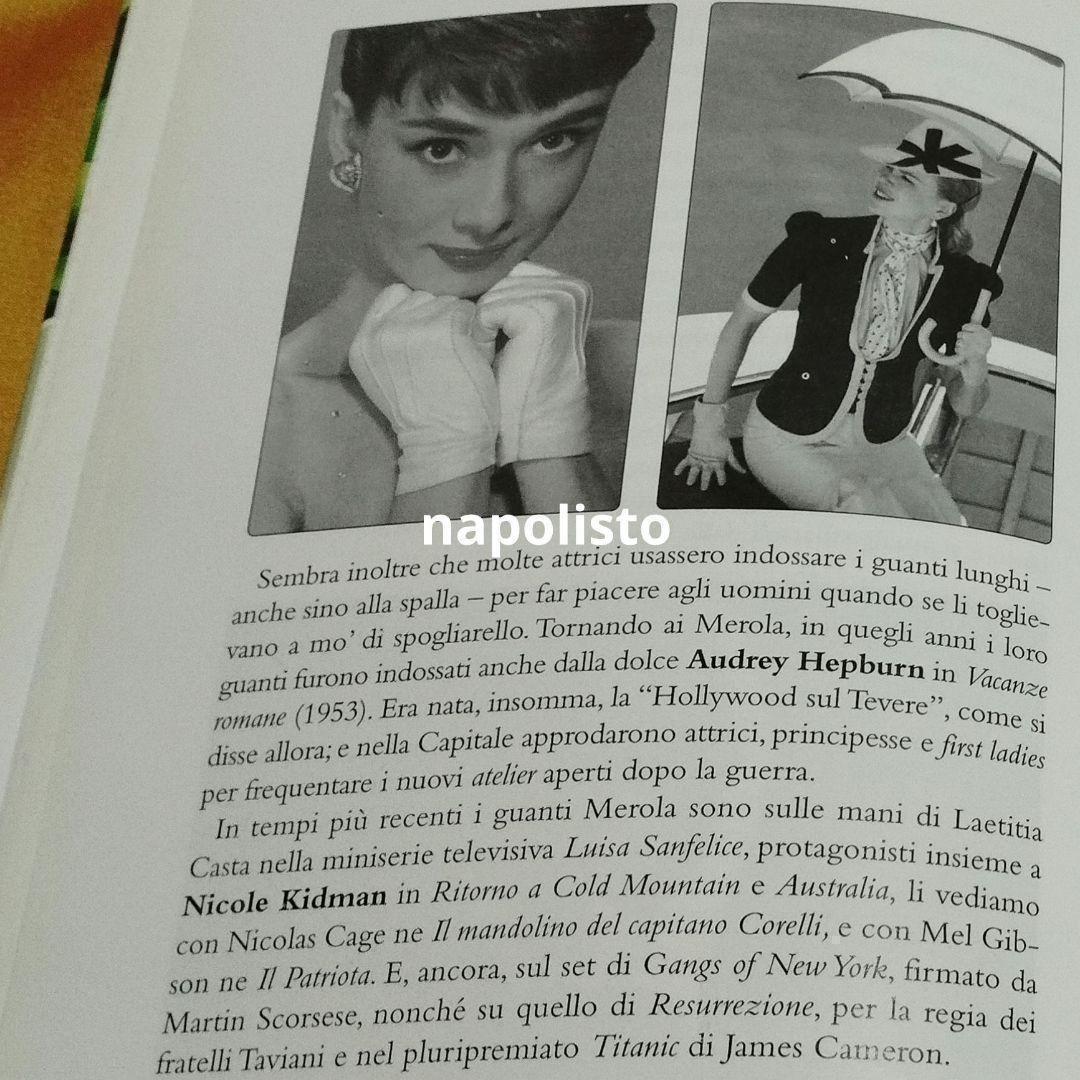 値下げ 今季 メローラ ナッパルビー色 カシミア黒 グローブ革手袋 MEROLA