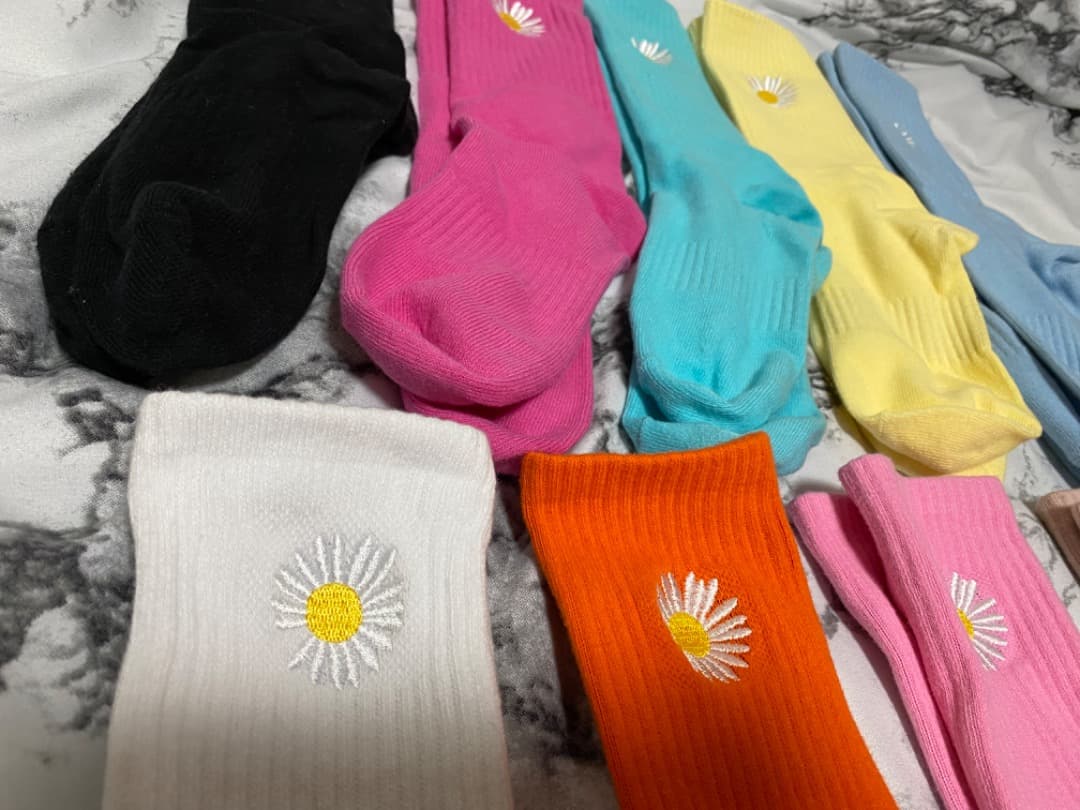 22〜24】ナイキ Nike ロゴフラワーソックス 9足セット