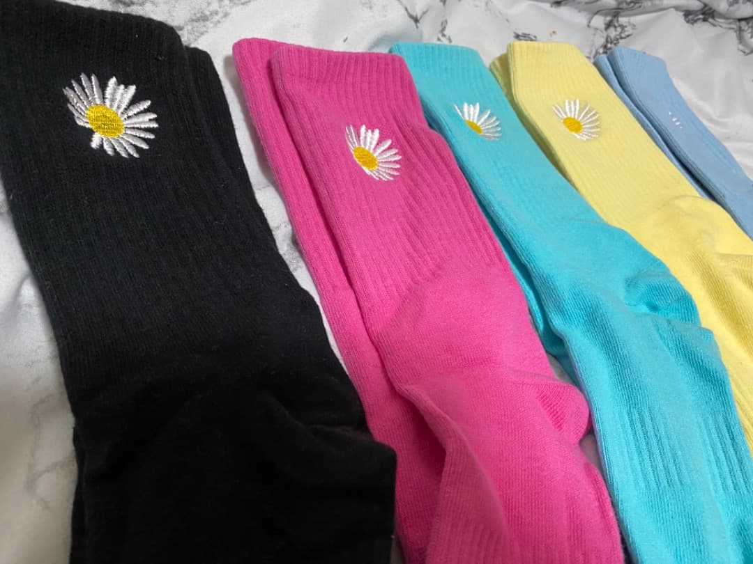 22〜24】ナイキ Nike ロゴフラワーソックス 9足セット