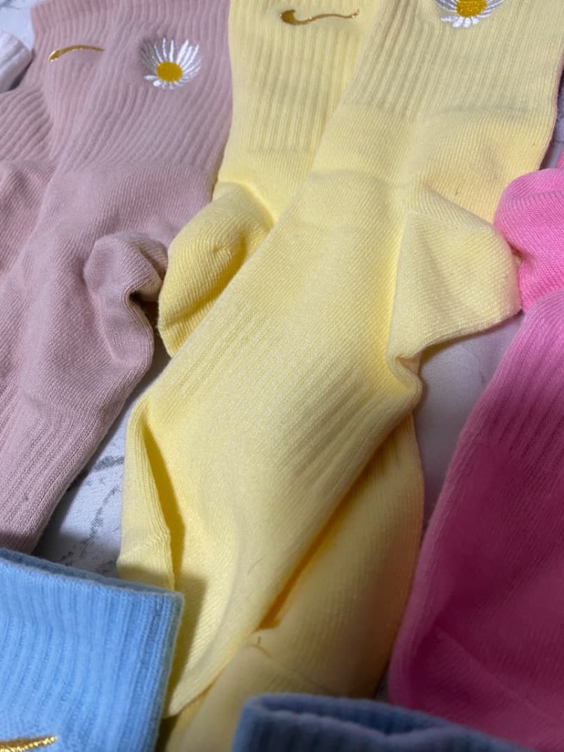 22〜24】ナイキ Nike ロゴフラワーソックス 9足セット