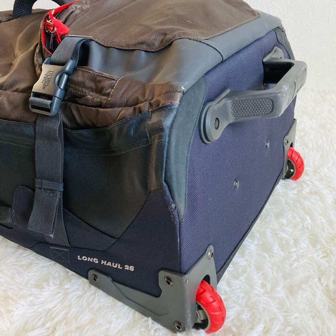 【希少】NORTH FACE キャリーバッグ LONG HAUL 26 67L