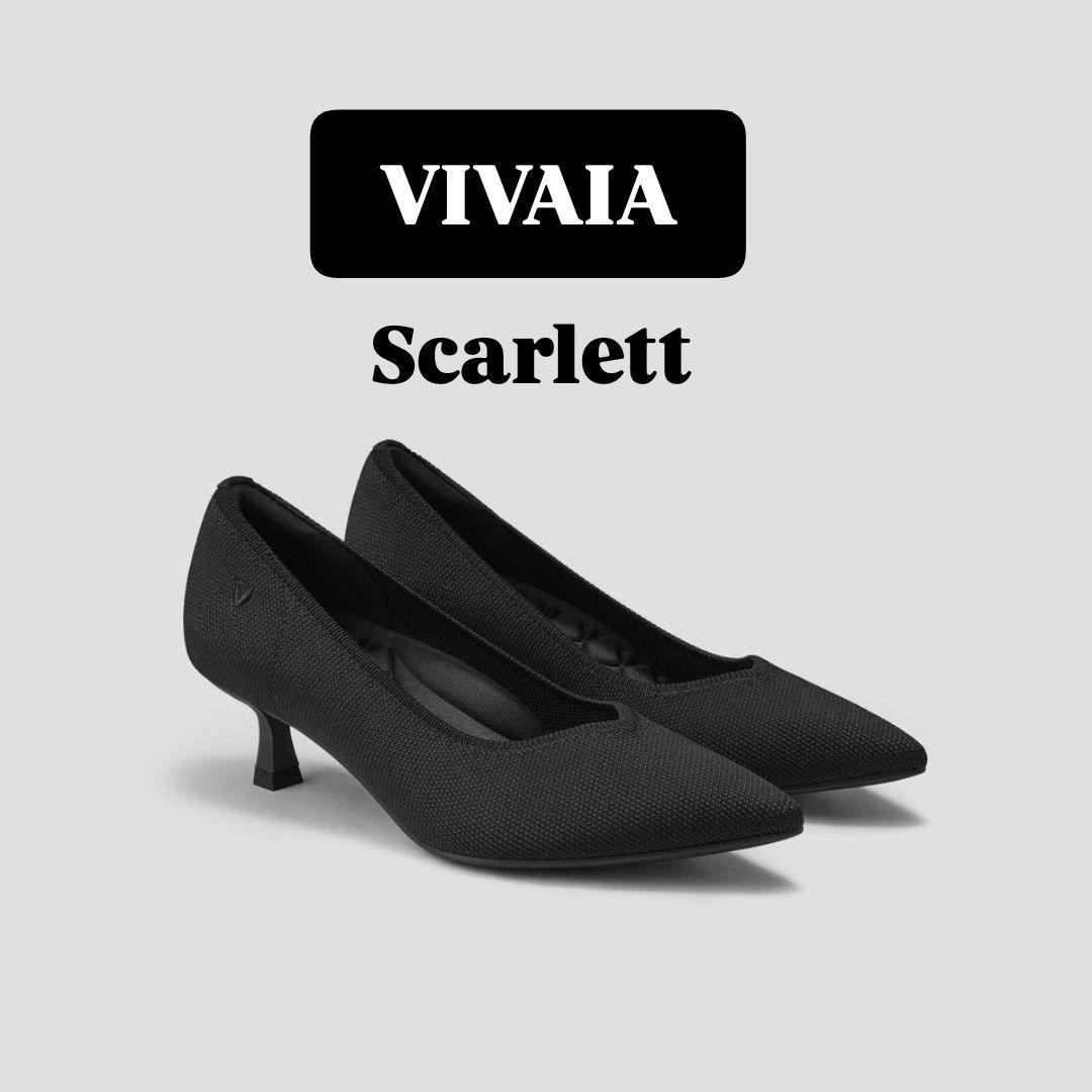 美品✨【VIVAIA】Scarlett☆ポインテッドトゥ☆ニットパンプス☆38