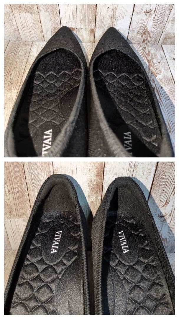 美品✨【VIVAIA】Scarlett☆ポインテッドトゥ☆ニットパンプス☆38