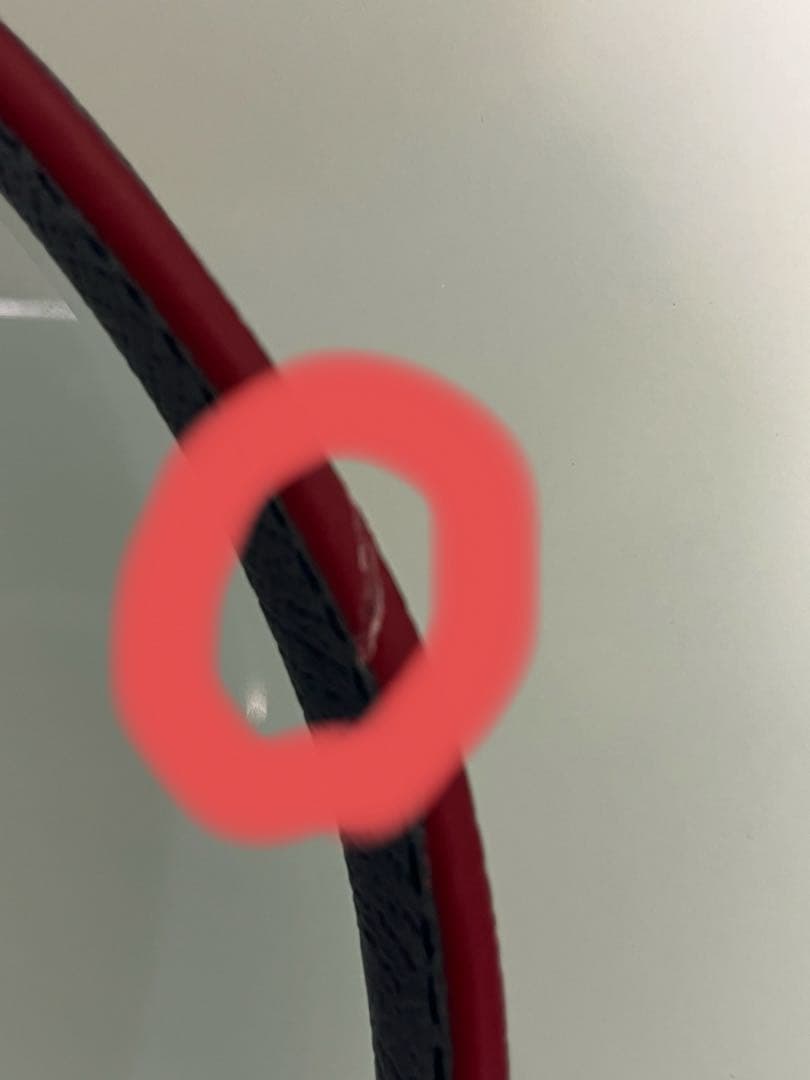 【訳あり/未使用】ロンシャン ル・プリアージュボストン ネイビー、レッド(刺繍)