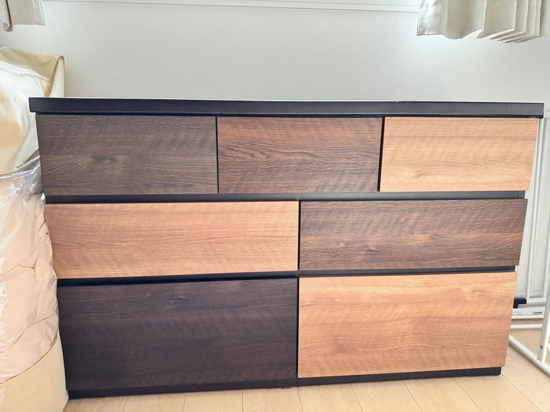 ニトリ ローチェスト ランダム 120LC DBR（6段）