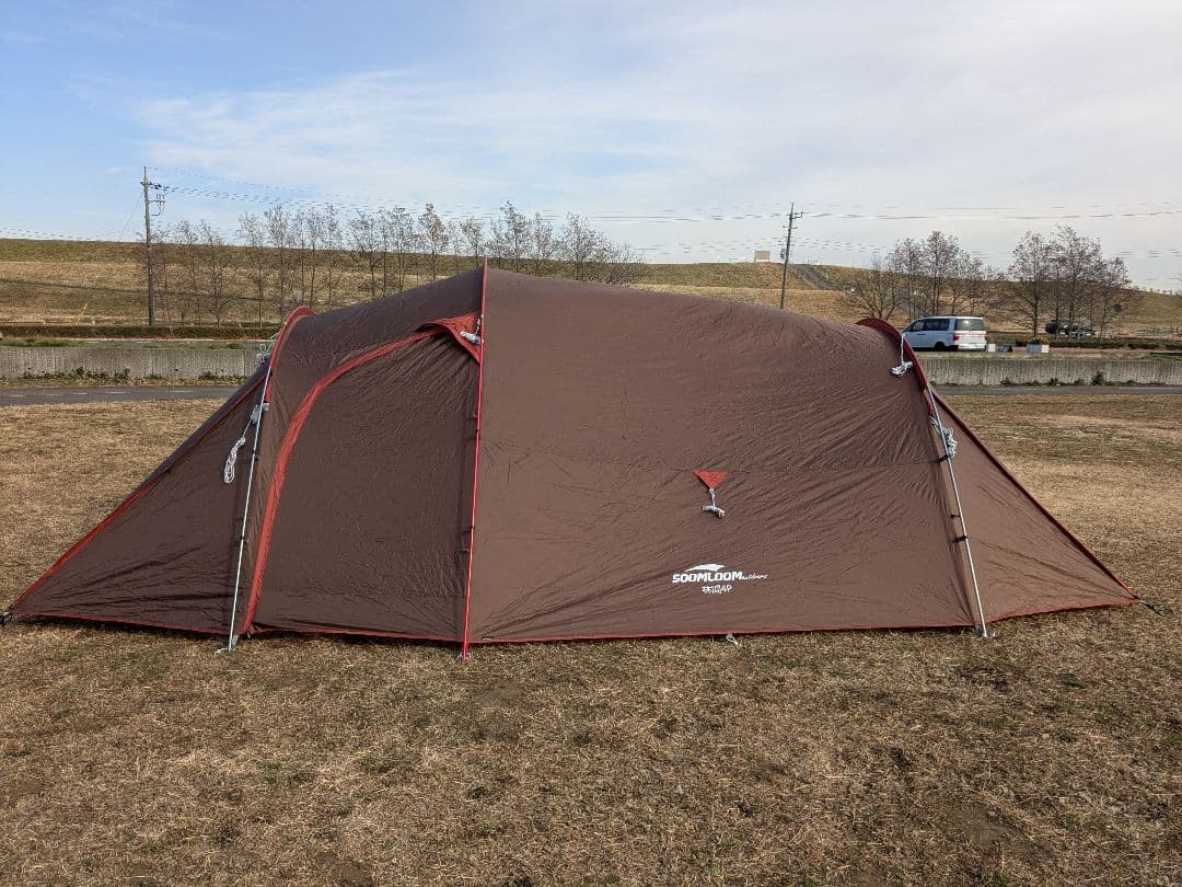 【美品】Soomloom　林間4P　トンネル2ルームテント