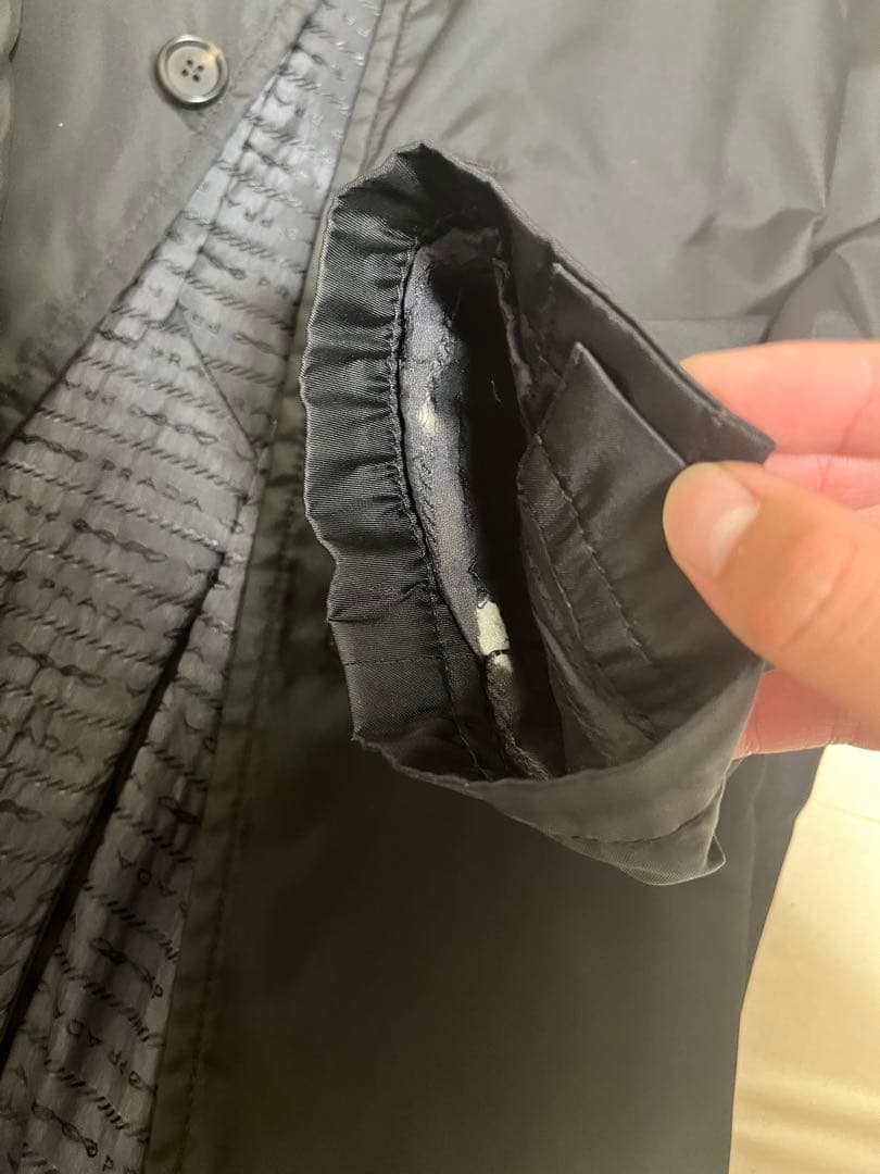 【ラストセール‼️】【2way】PRADA 2006AW スプリングナイロンコート