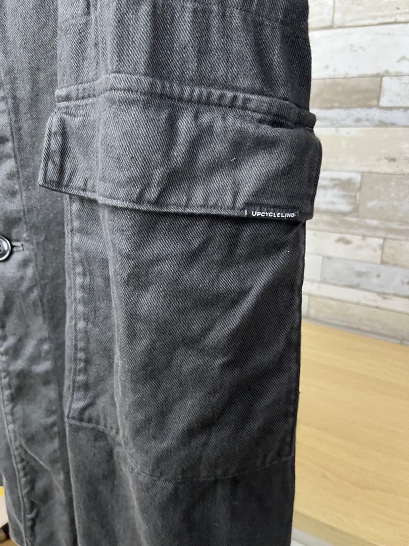 コンフェクト CONFECT UpcycleLino ツイル アーミー コート