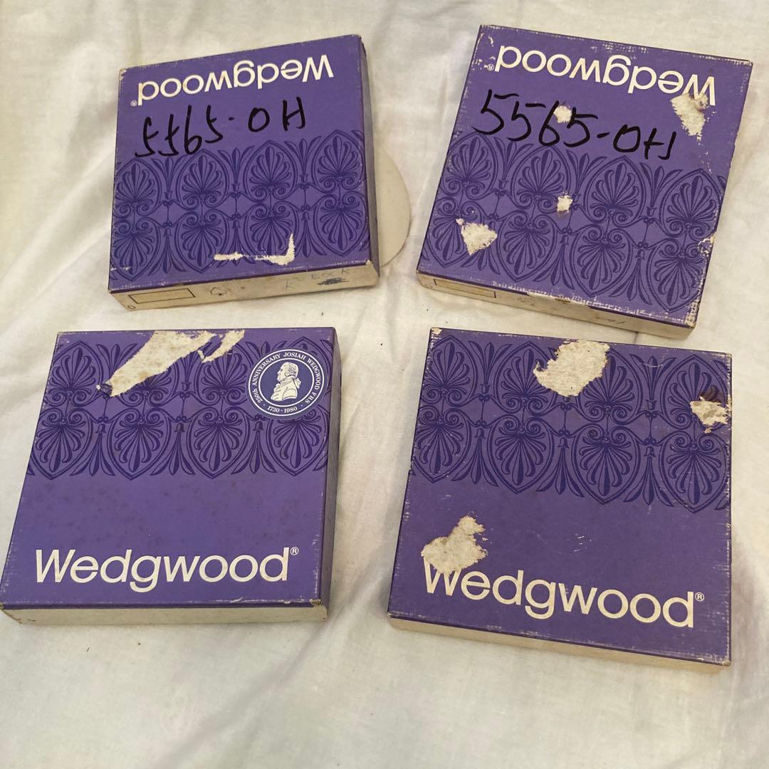 激レア　ウェッジウッド　ジャスパー　トランプマーク4種　白青逆転