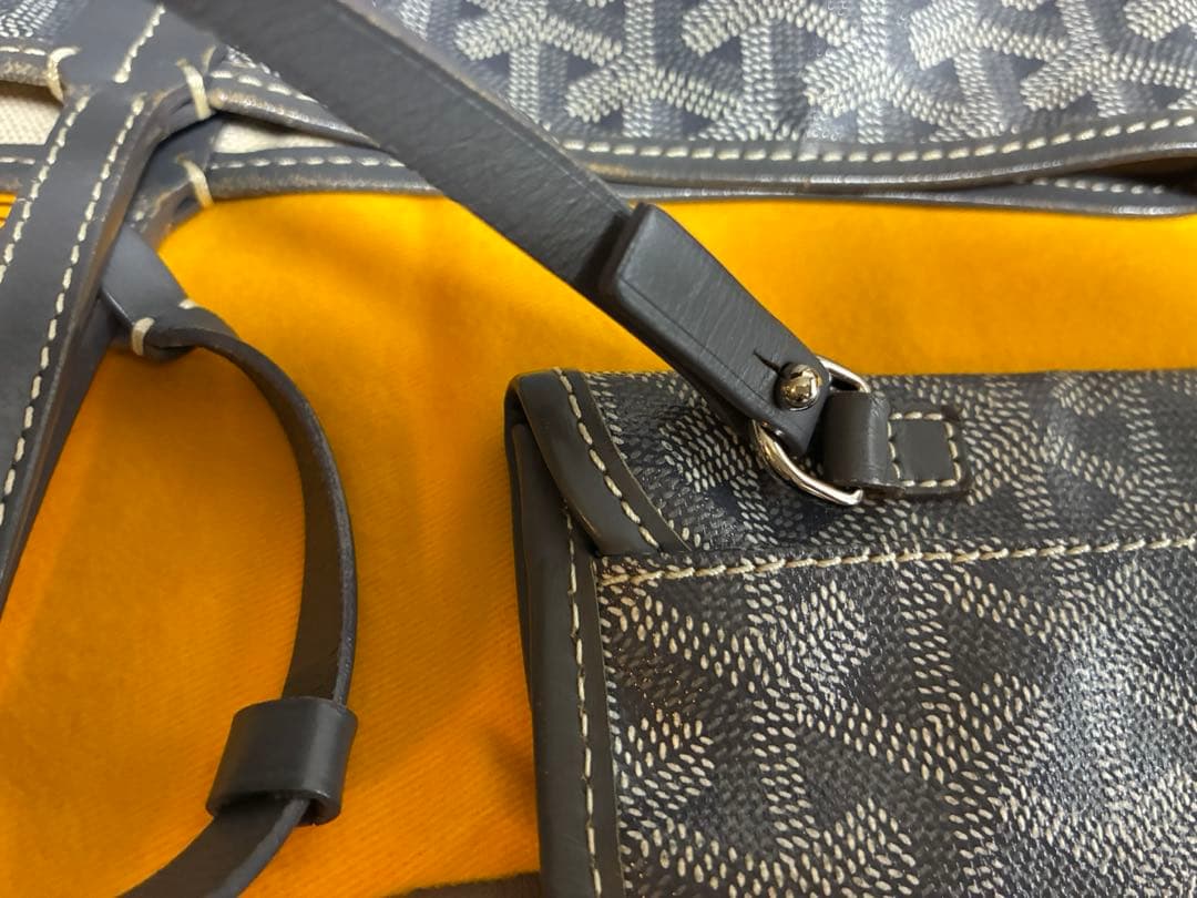 ゴヤール　サンルイPM グレー